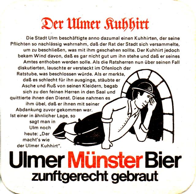 ulm ul-bw mnster zunft 4b (quad180-der ulmer kuhhirt-schwarzrot) 